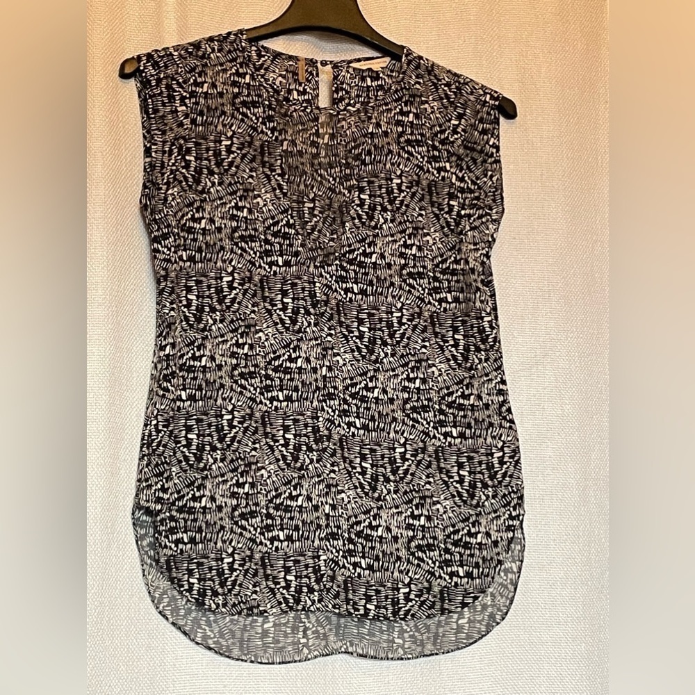 Rebecca Taylor black and white top - Picture 2 of 6